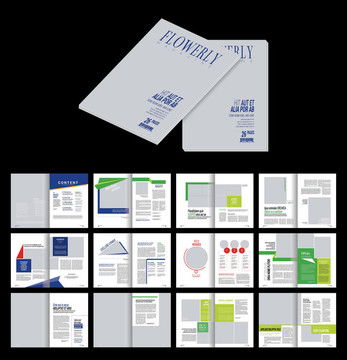 金融產(chǎn)品畫冊設(shè)計模板 專業(yè)高效的企業(yè)宣傳利器
