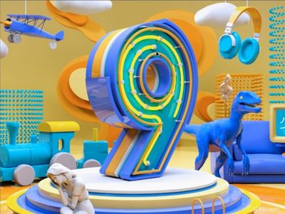 C4D零基礎(chǔ)實(shí)戰(zhàn) 打造炫酷霓虹燈廣告海報(bào)數(shù)字教程